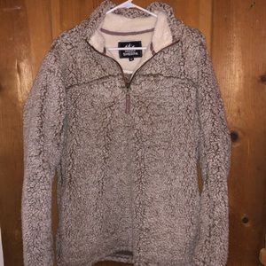 Sherpa pullover never worn